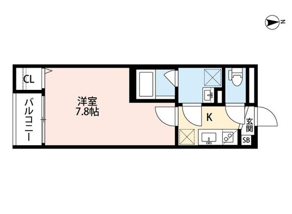 服部天神駅 徒歩6分 3階の物件間取画像